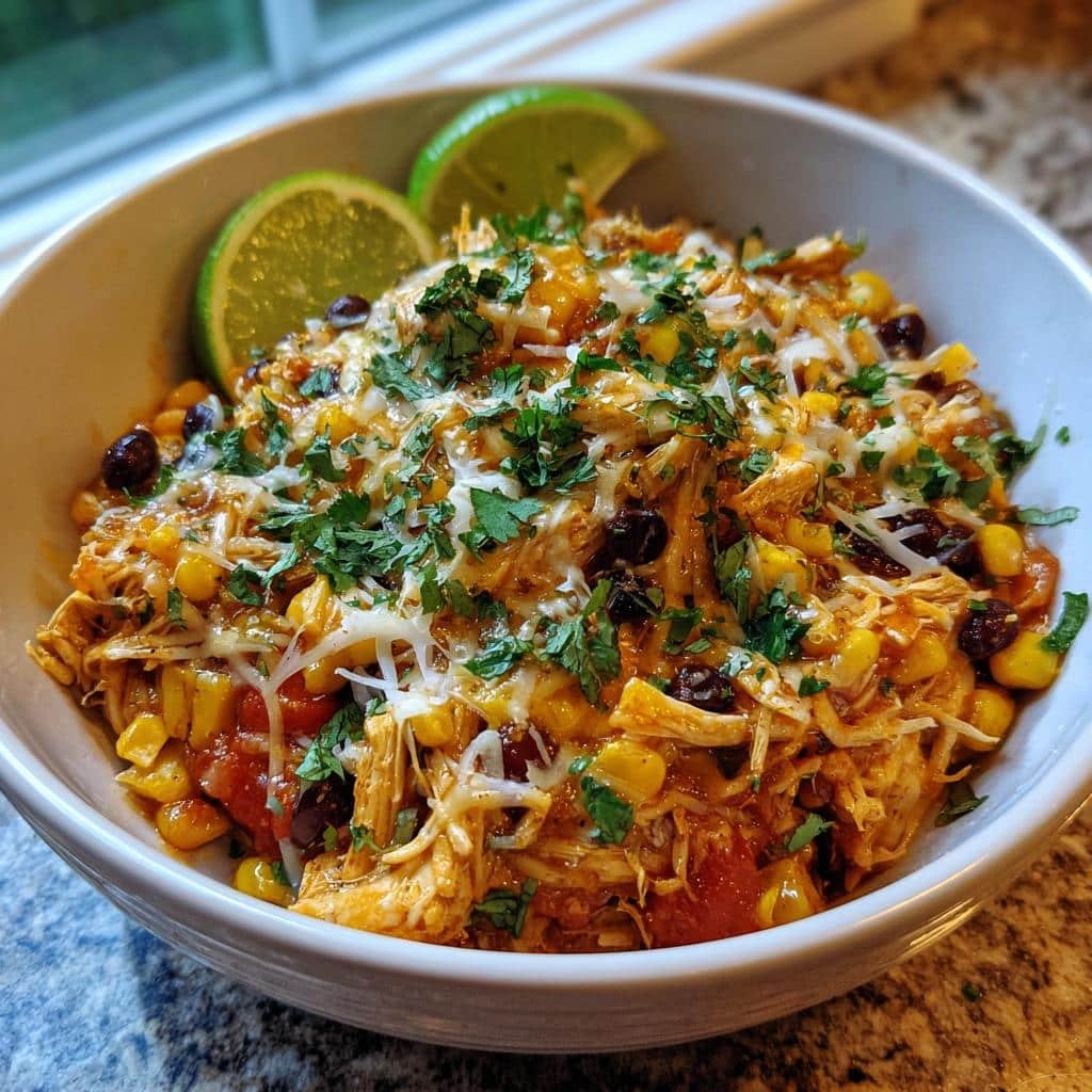 Air fryer Street Corn Chicken Chili