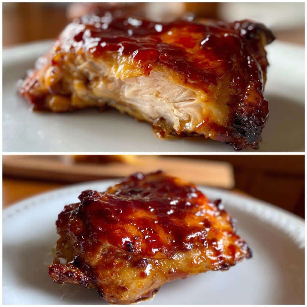 Air Fryer BBQ Chicken Thighs