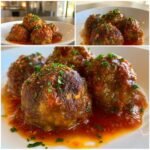 Air Fryer Beef Meatballs with Marinara