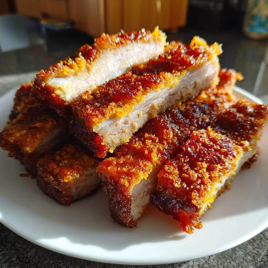 Air Fryer Crispy Pork Belly Joint