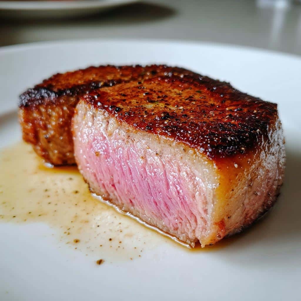 Air Fryer Steak (Filet Mignon, NY Strip)