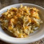 Air fryer Cheesy Cabbage Casserole