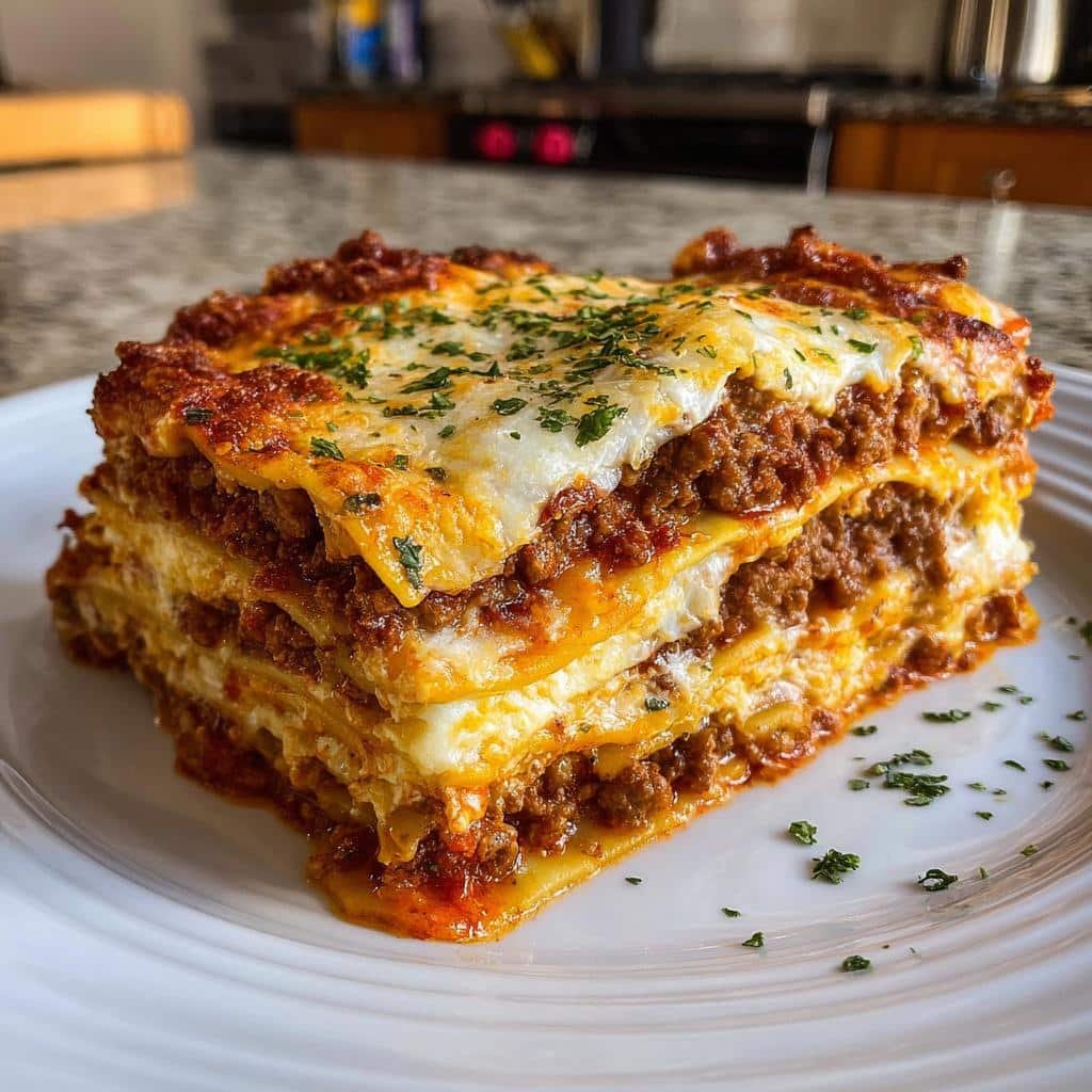 Air fryer Classic Lasagna Recipe