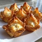 Air fryer Crab Rangoon Bombs