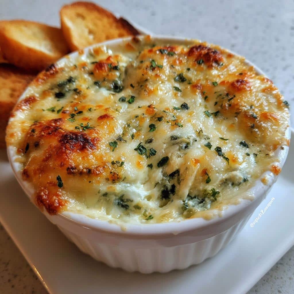 Air fryer Espinaca Dip