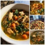 Air fryer High-Protein Lentil & Chicken Soup