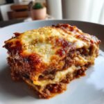 Air fryer Low Carb Eggplant Lasagna