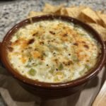 Air fryer Mexican Restaurant Cheese Dip (Queso Blanco)