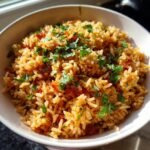 Air fryer Mexican rice