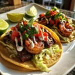 30-Minute Air Fryer Shrimp and Steak Tacos - Irresistible! 3 Air fryer Shrimp and Steak Tacos