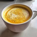 Air fryer Turmeric Golden Milk Vegetable Broth