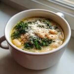Air fryer Tuscan White Bean Soup