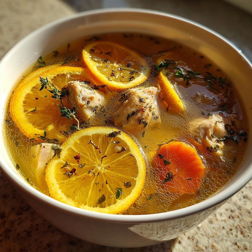 Air fryer christmas Lemon Vitamin C Citrus Chicken Broth