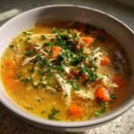 Christmas Air fryer Anti-Inflammatory Chicken Soup