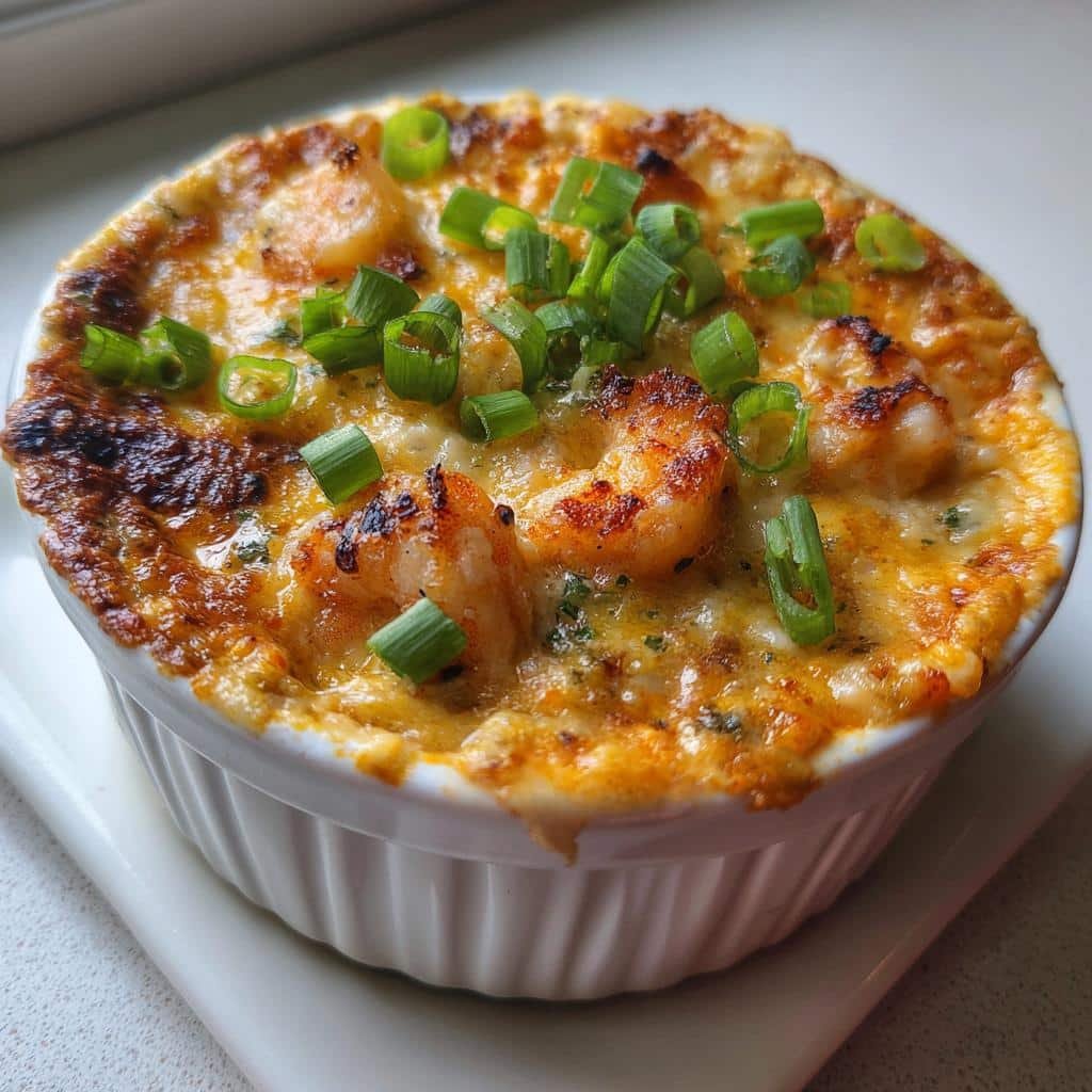 Christmas Air fryer Cajun Shrimp Dip