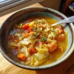 Christmas Air fryer Dinner Cabbage Soup