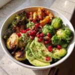 Christmas Air fryer Green Goddess Veggie Bowl