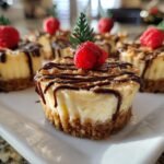 Christmas Air fryer Mini Cheesecake Bites