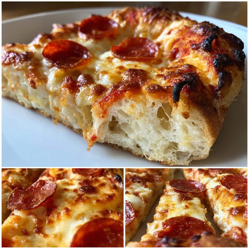 Christmas Air fryer Pepperoni Pizza Pie