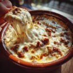 Christmas Air fryer Sausage Cream Cheese Dip (3-Ingredient)