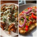 Christmas Air fryer Tzatziki Chicken Dinner & Veggie Naan Pizza
