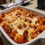 Christmas Air fryer chicken Nugget Parmesan Casserole