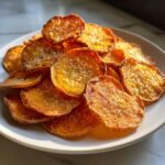 Christmas air fryer Sea Salt Sweet Potato Chips