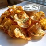 Christmas air fryer Sour Cream & Onion Potato Chips