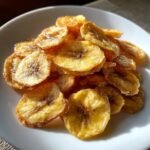 1 minute Air Fryer Banana Chips Classic