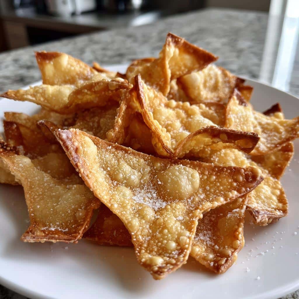 3 Minute Wonton Chips Classic
