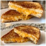 5-Ingredient Air Fryer Grilled Cheese