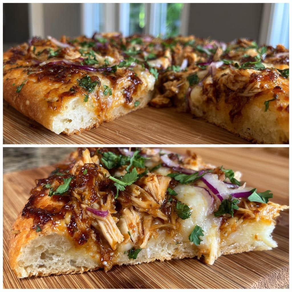 Air Fryer BBQ Chicken Pizza - detail 1