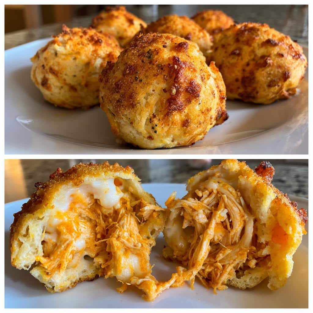Air Fryer Buffalo Chicken Bombs (Biscuit) - detail 1