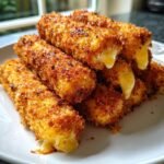 Air Fryer Cheddar Cheese Sticks