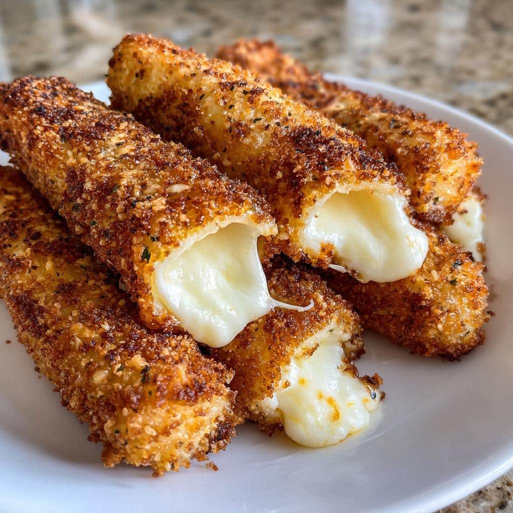 Irresistible 25-Minute Air Fryer Cottage Cheese Mozzarella Sticks 4 Air Fryer Cottage Cheese Mozzarella Sticks - detail 1