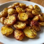 Air Fryer Crispy Roasted Baby Potatoes