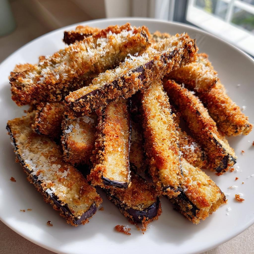 Air Fryer Eggplant Fries
