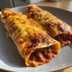 Air Fryer Enchiladas (Beef & Cheese)