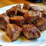 Air Fryer Garlic Steak Bites Recipe