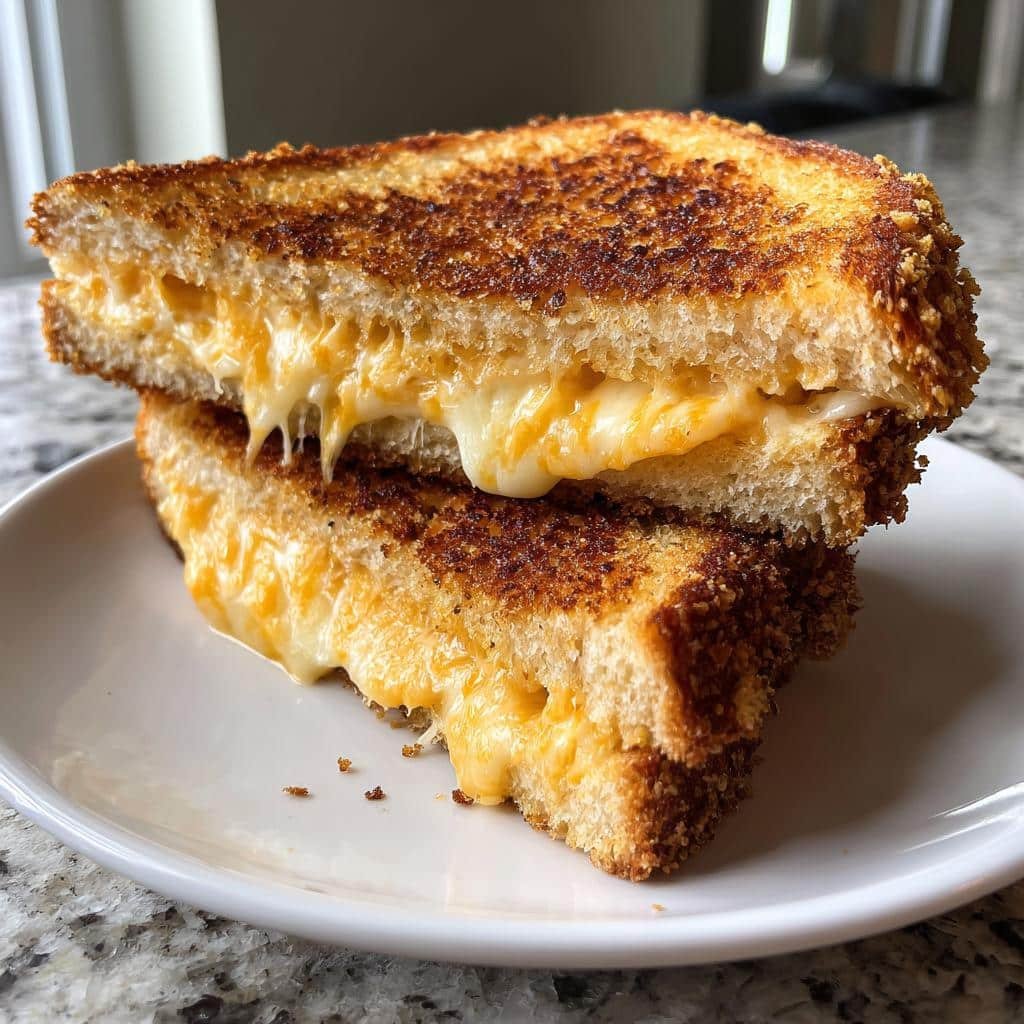Air Fryer Havarti Cheese Melt