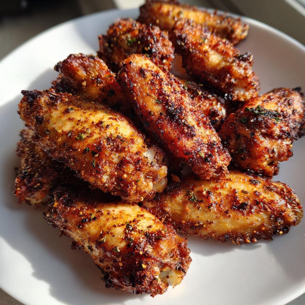 Air Fryer Jerk Dry Rub Wings - detail 1