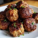 Air Fryer Meatballs in Just 12 MinuteS