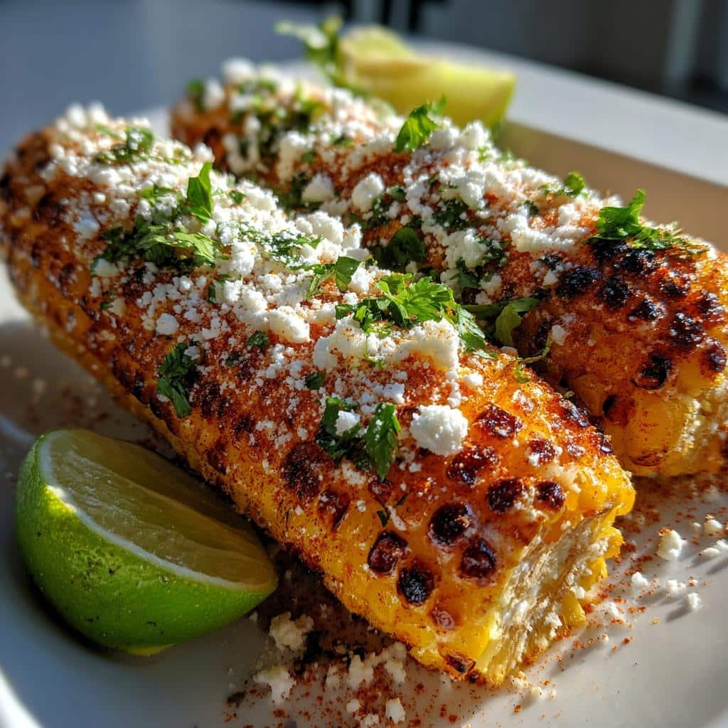 Air Fryer Mexican Street Corn - detail 1