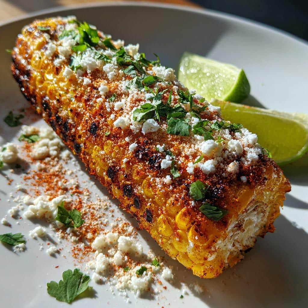 Air Fryer Mexican Street Corn