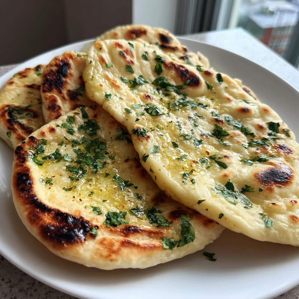 Air Fryer Naan Bread (Indian Flatbread) - detail 1