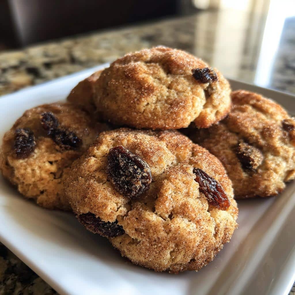 Air Fryer Oatmeal Raisin Snickerdoodle Cookies - detail 1