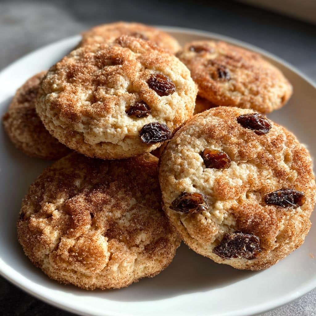 Air Fryer Oatmeal Raisin Snickerdoodle Cookies