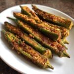 Air Fryer Okra (Smoked Paprika, Crispy)