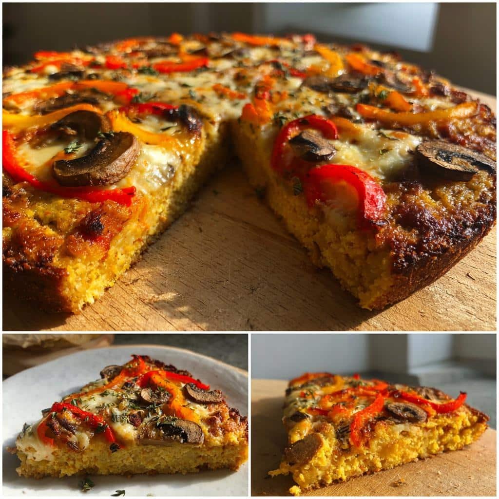 Air Fryer Paleo Pizza with Almond Crust - detail 1