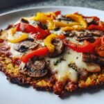 Air Fryer Paleo Pizza with Almond Crust